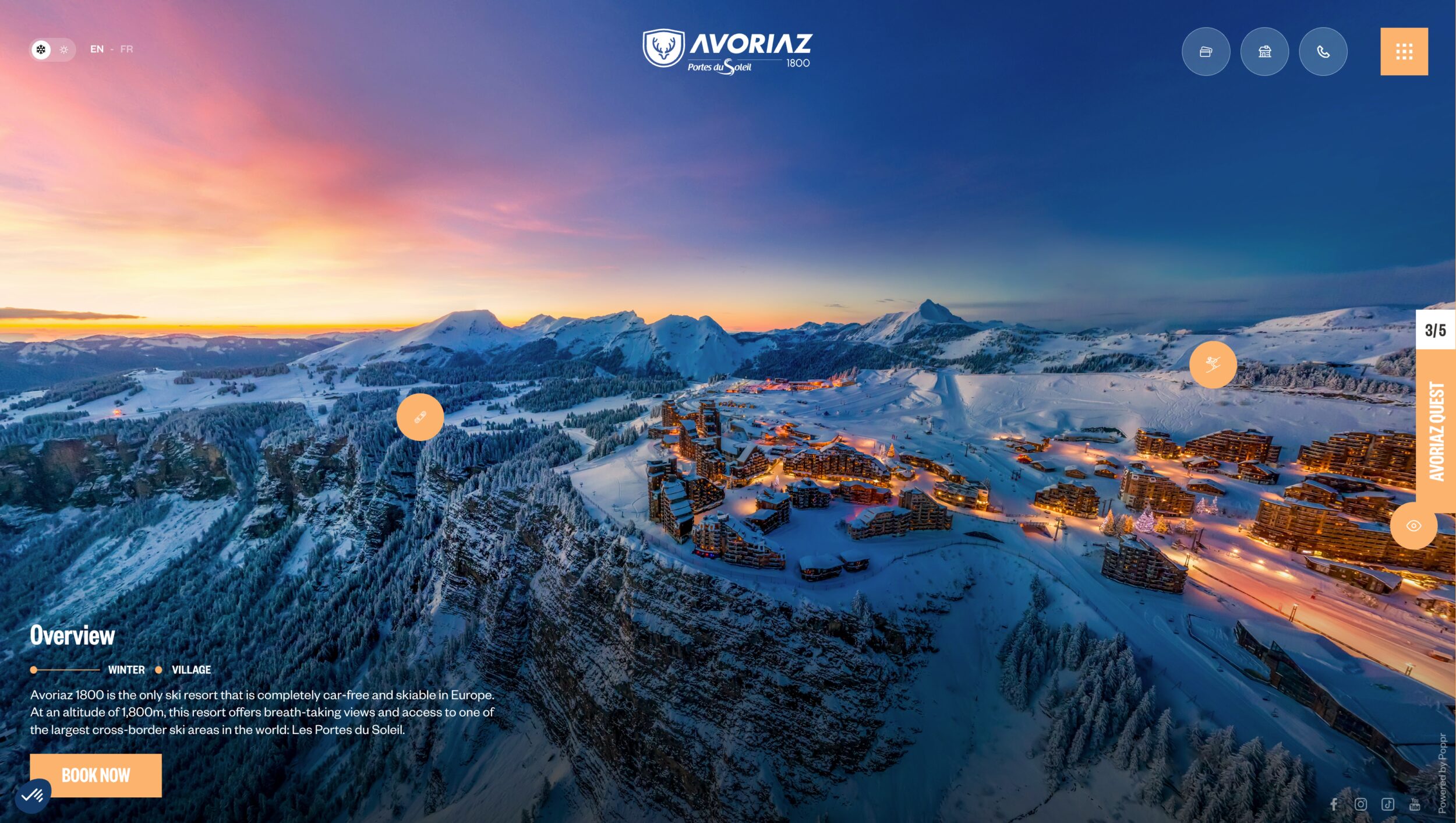 Waarom elk skiresort een virtuele rondleiding nodig heeft: het Avoriaz-verhaal