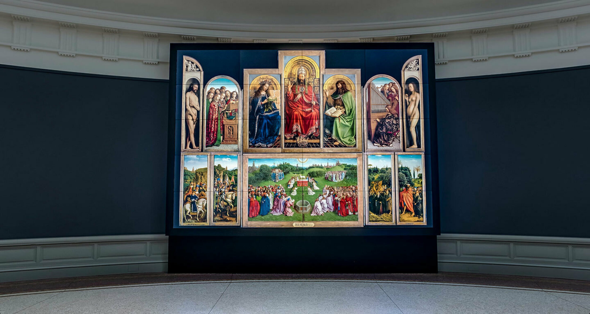 Van Eyck's Optical Revolution as an immersive museum experience