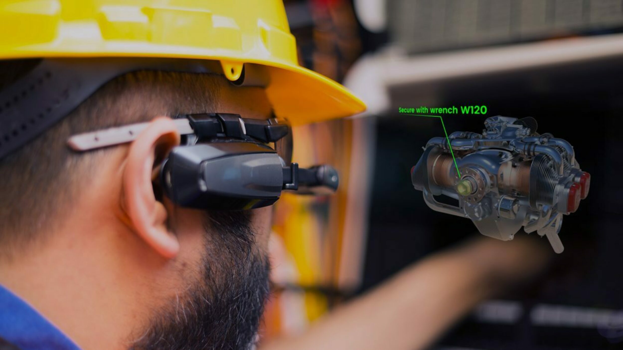Augmented reality in industry and service management