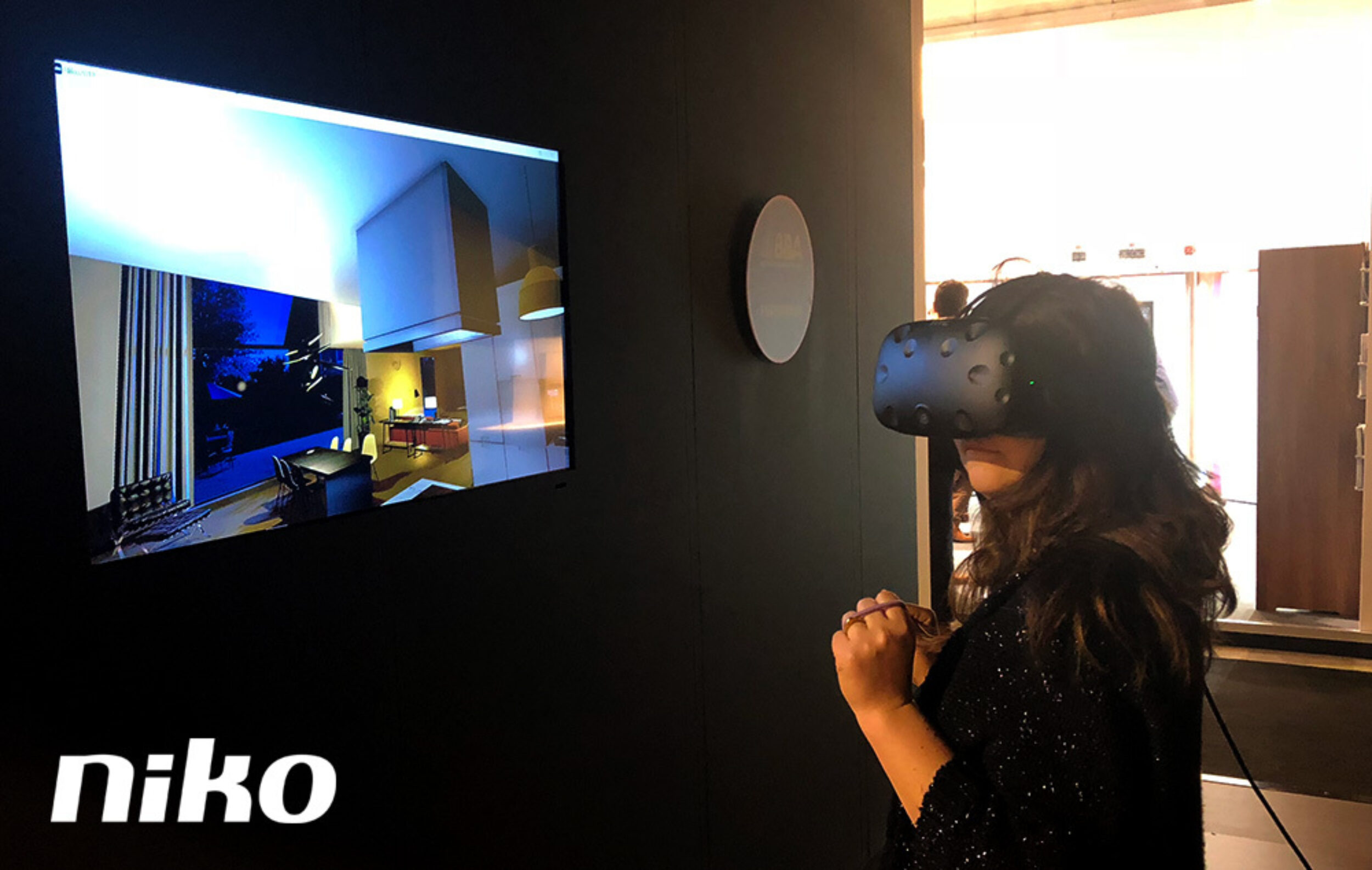 Virtual reality experience on Batibouw