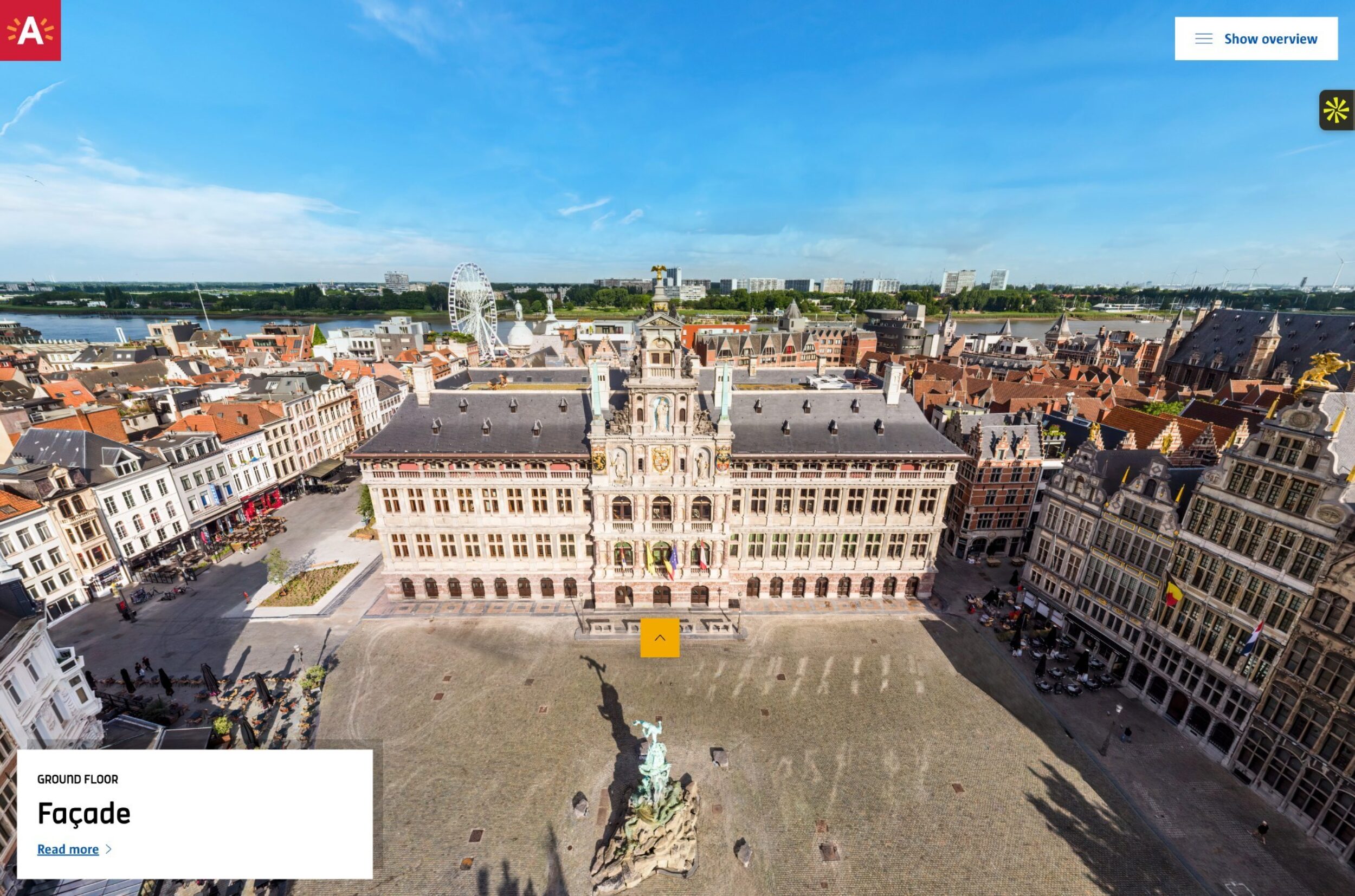 Antwerp City Hall: virtual tour
