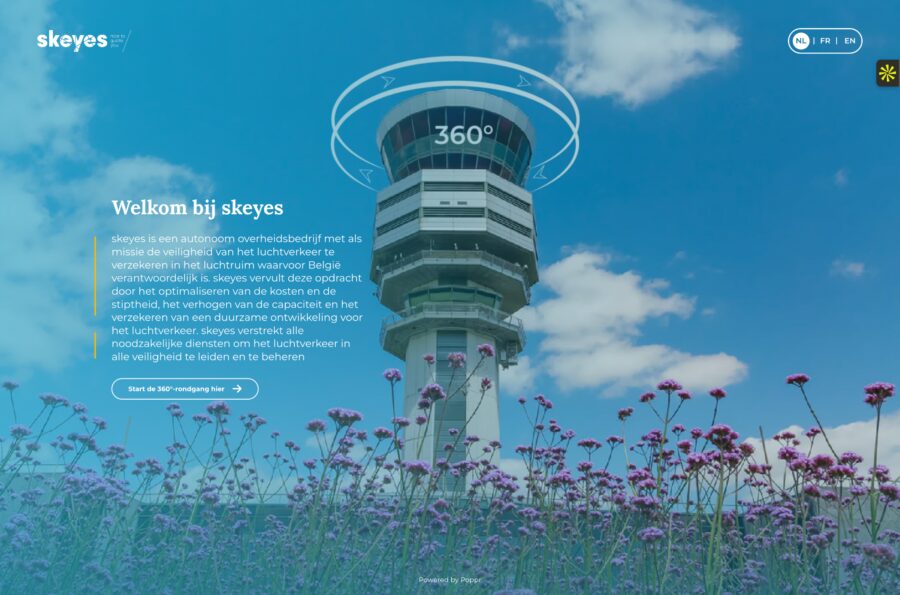 skeyes virtual tour: inside Belgium's air traffic control