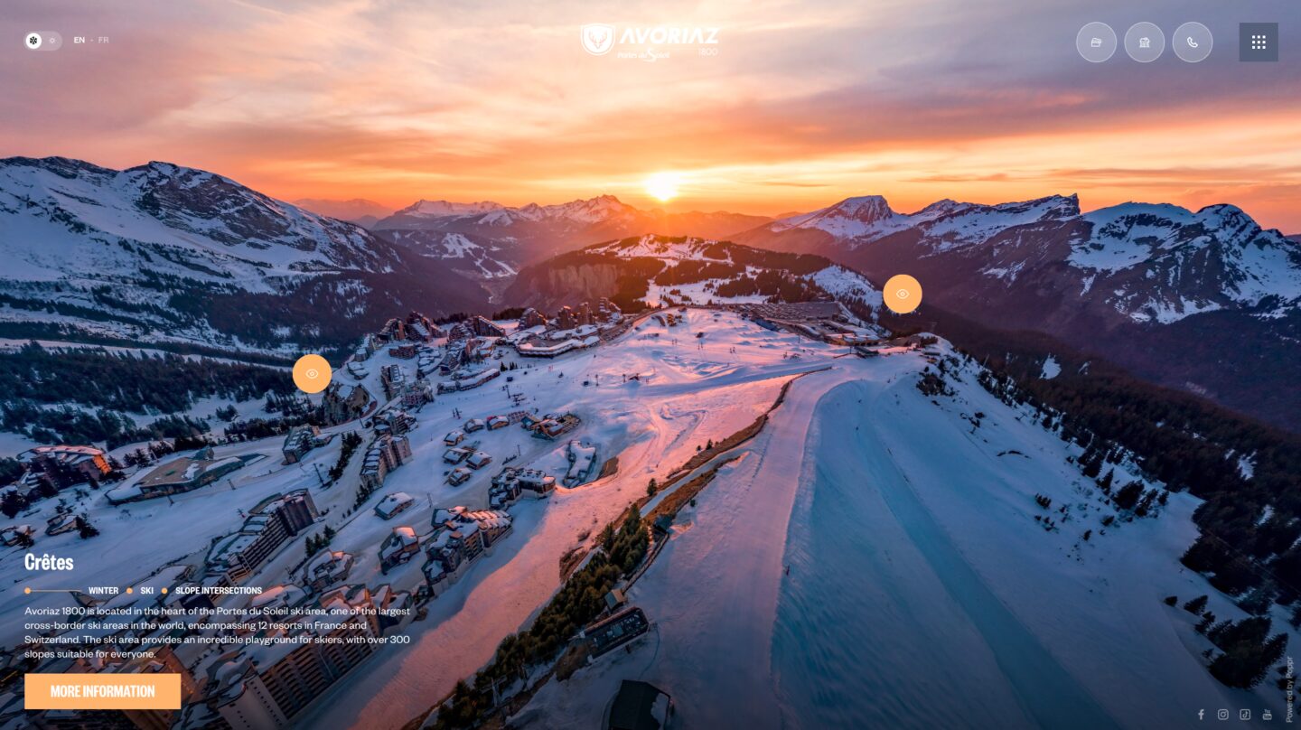 Virtual tour Avoriaz