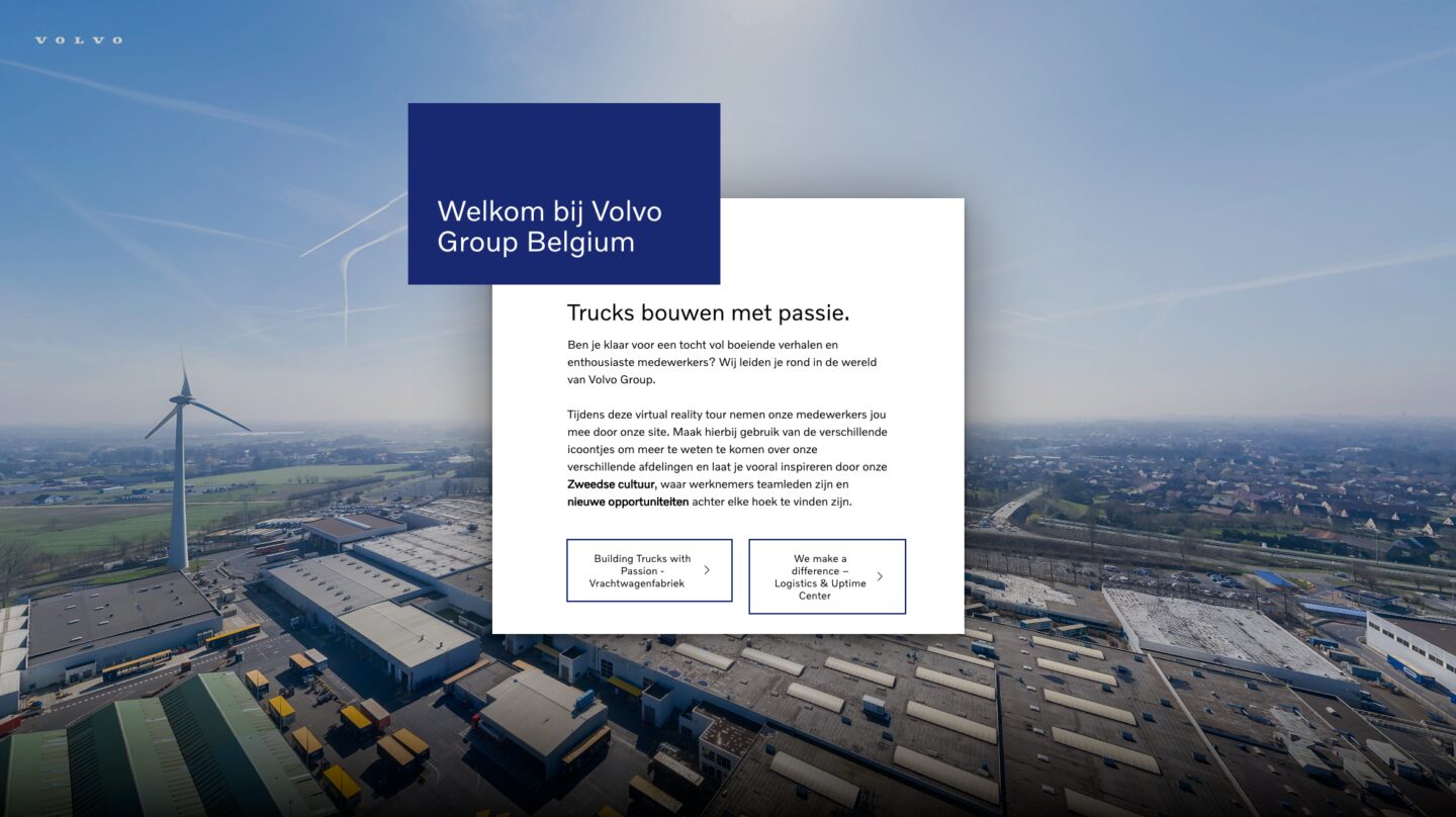 Volvo Trucks virtuele rondleiding