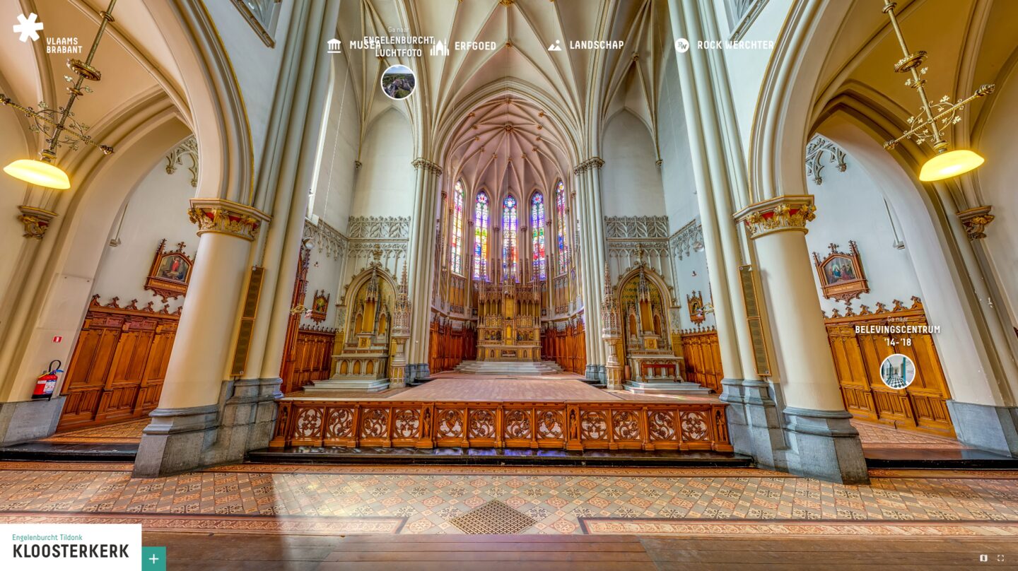 Highlighting the cultural heritage of Vlaams-Brabant, using virtual reality