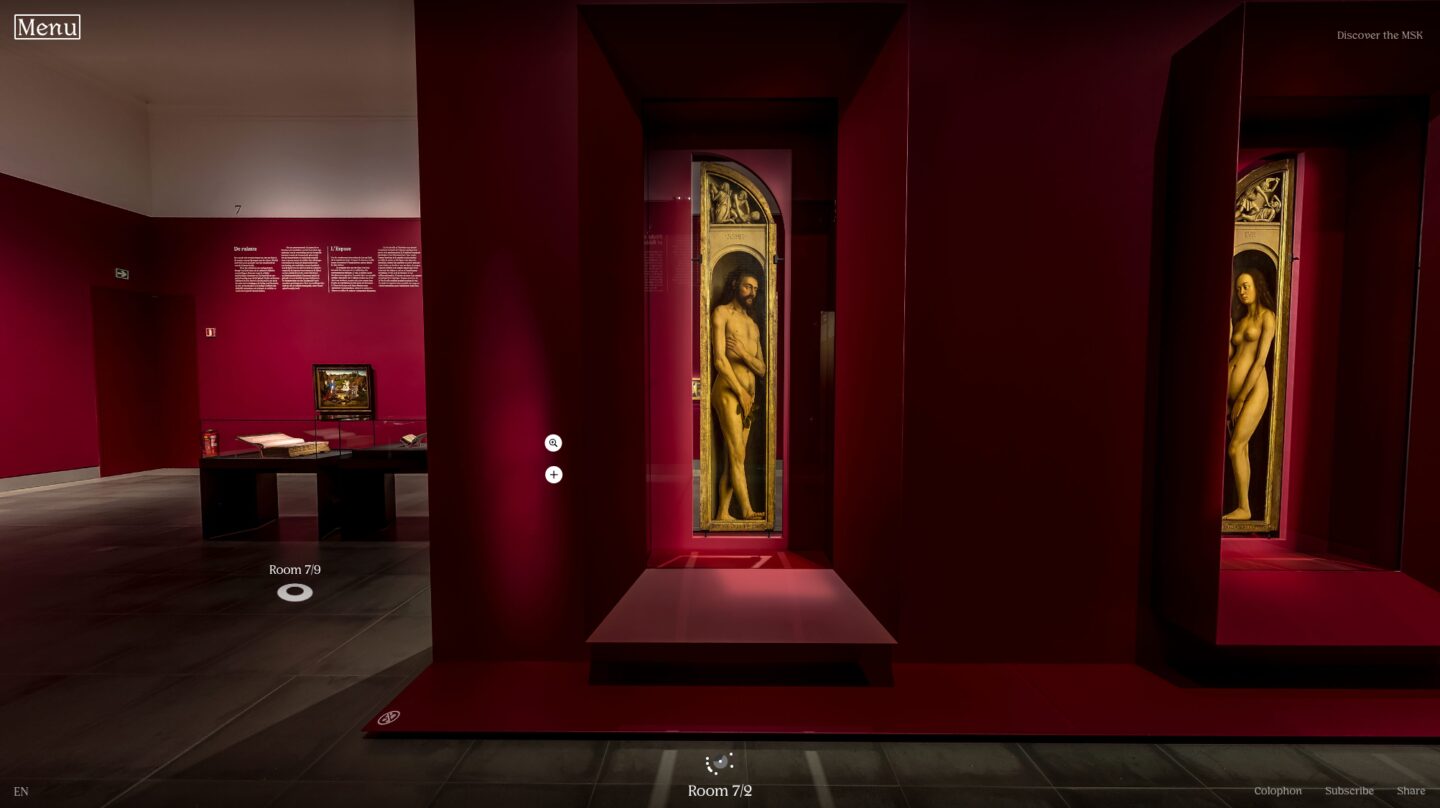 Van Eyck's Optical Revolution as an immersive museum experience