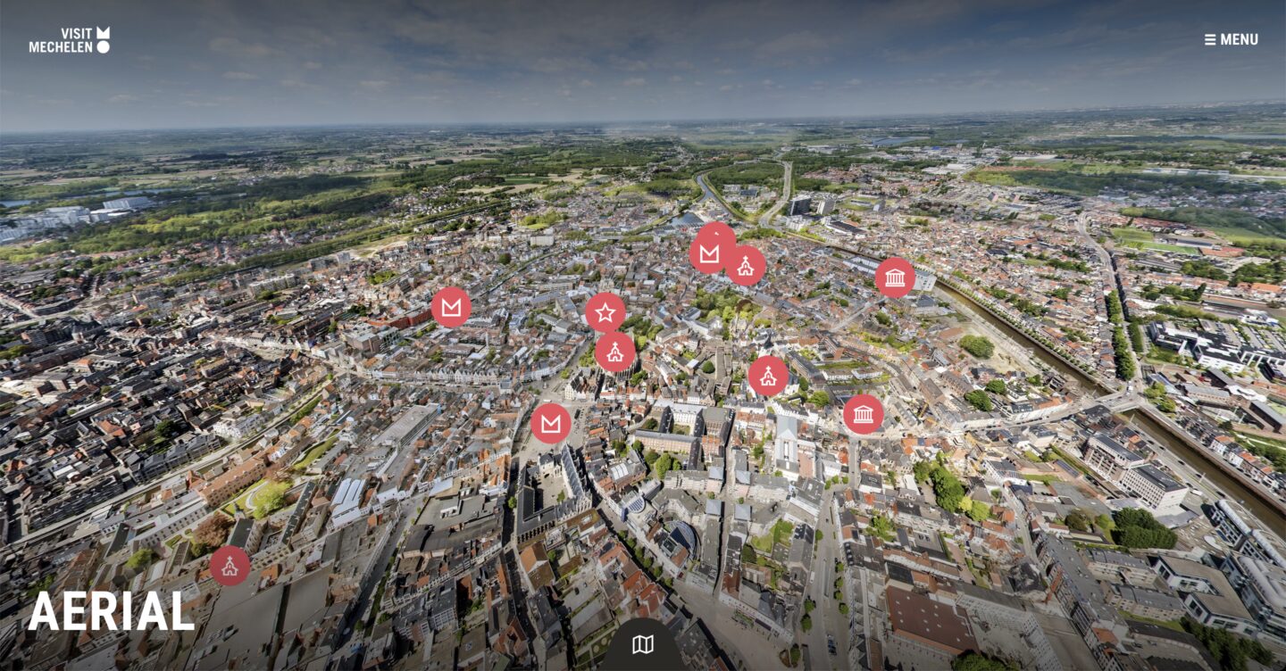 Virtueel Mechelen: De Stad zoals je 'm nog nooit zag, in 360° en VR