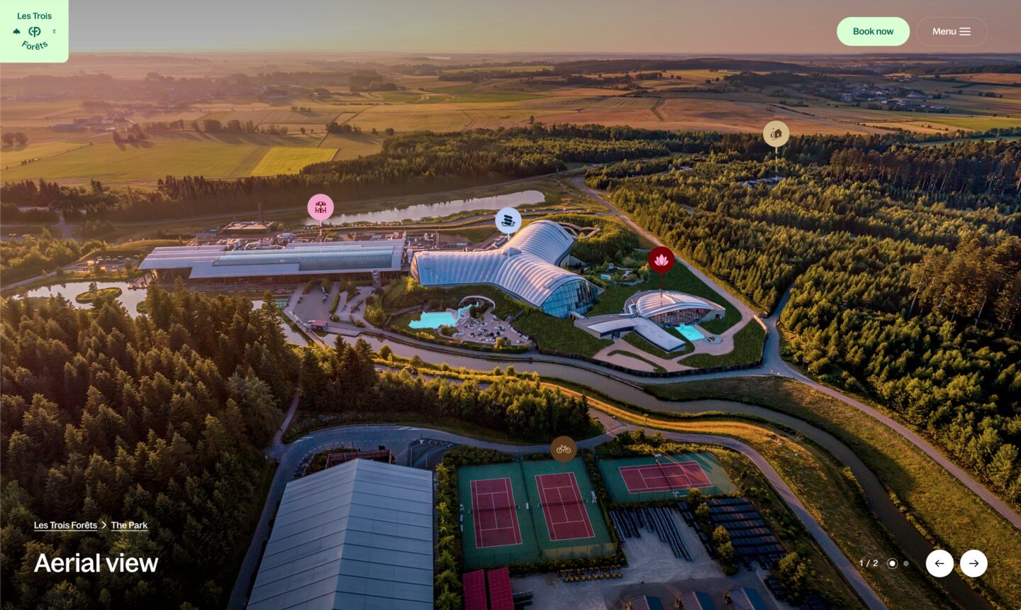 Virtually Visit All 28 Center Parcs in Europe | Poppr Immersive Virtual Tours