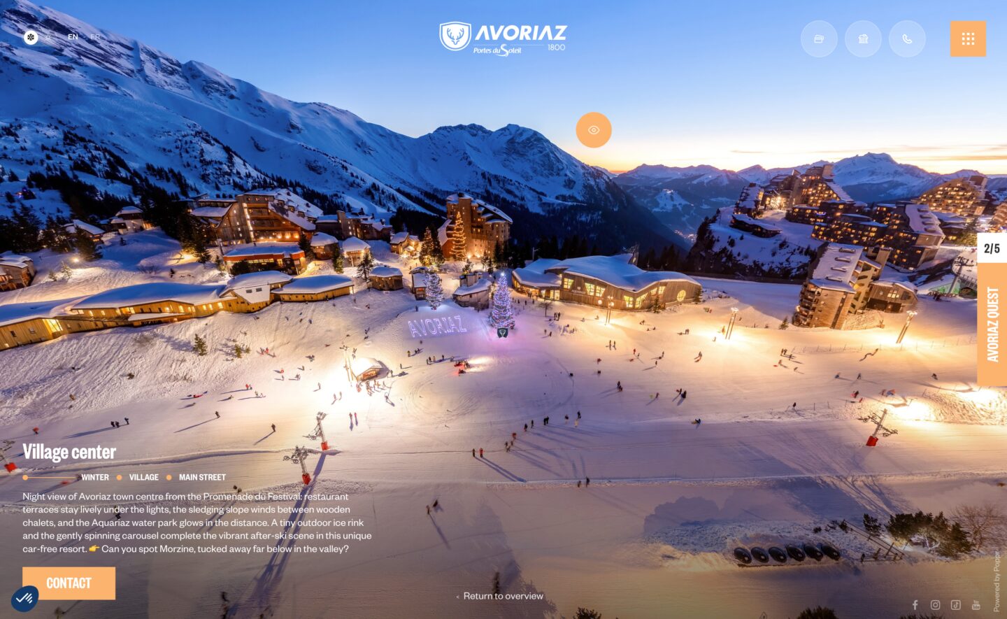 Avoriaz Virtuele Rondleiding Case Study: Hoe Immersieve Ervaringen Engagement en Boekingen Verhogen