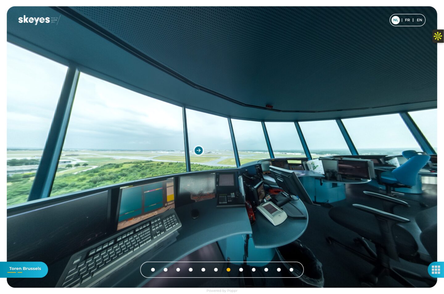 skeyes: a virtual tour inside Belgian air traffic control