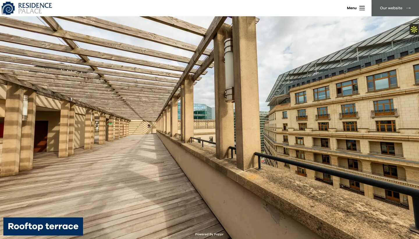 Residence Palace: explore the event venue with a virtual tour