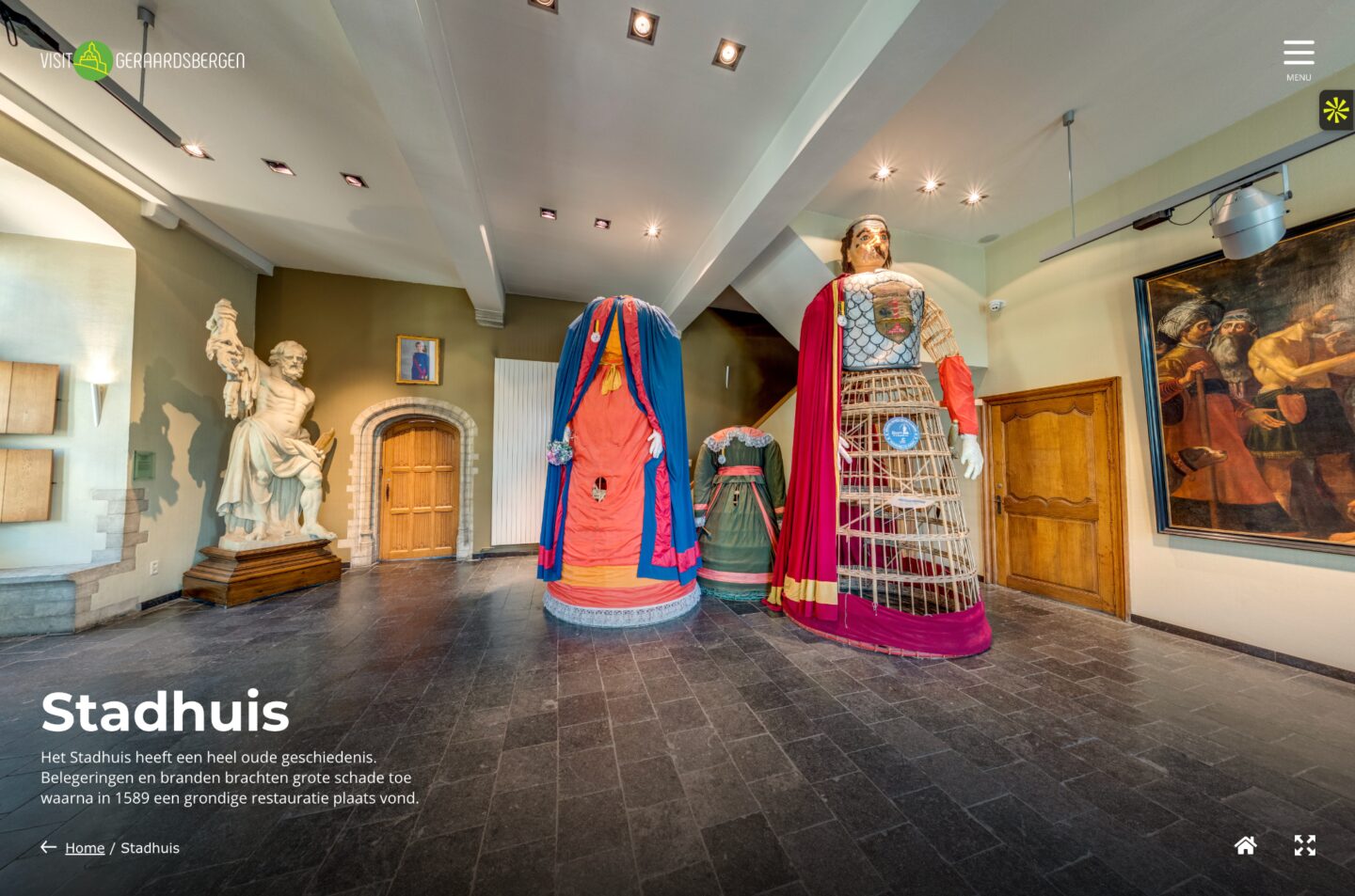 Geraardsbergen: a virtual tour connecting heritage and nature