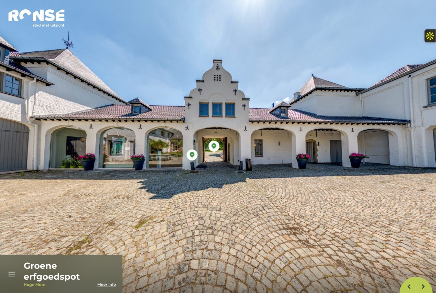 Ronse virtual tour: city, heritage and nature in 360°