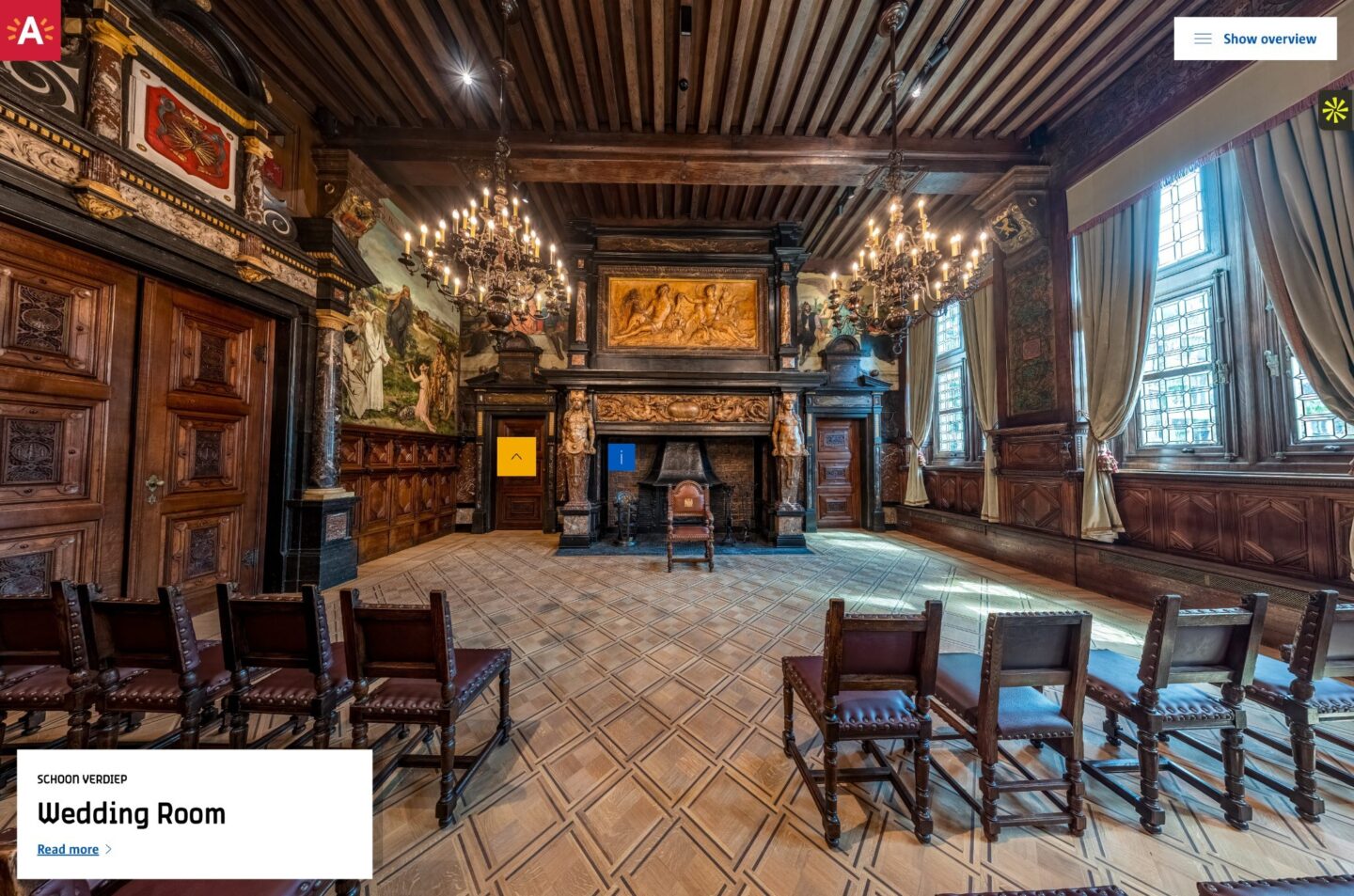 Antwerp City Hall: iconic heritage in a virtual tour